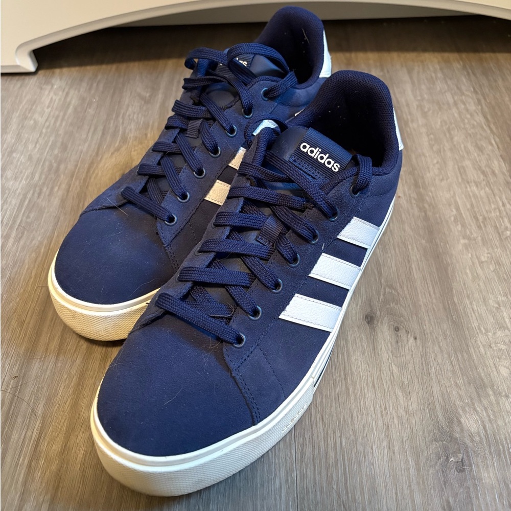 Navy/White Daily 4.0 Adidas Men’s Shoes
